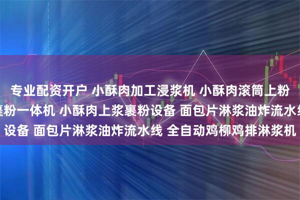 专业配资开户 小酥肉加工浸浆机 小酥肉滚筒上粉机 全自动小酥肉上浆裹粉一体机 小酥肉上浆裹粉设备 面包片淋浆油炸流水线 全自动鸡柳鸡排淋浆机